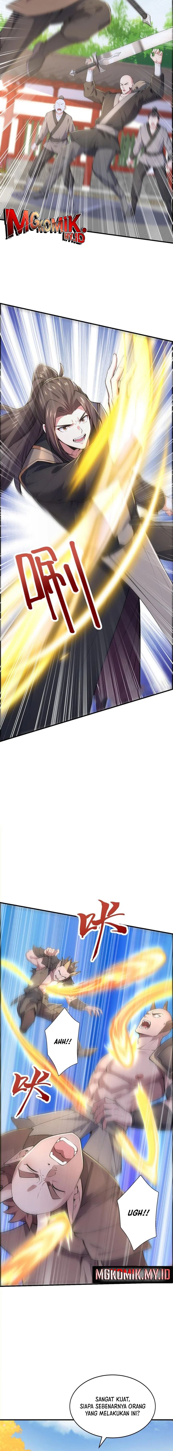 I Get Stronger Just by Lying Down While My Apprentice Cultivates Chapter 50 Bahasa Indonesia