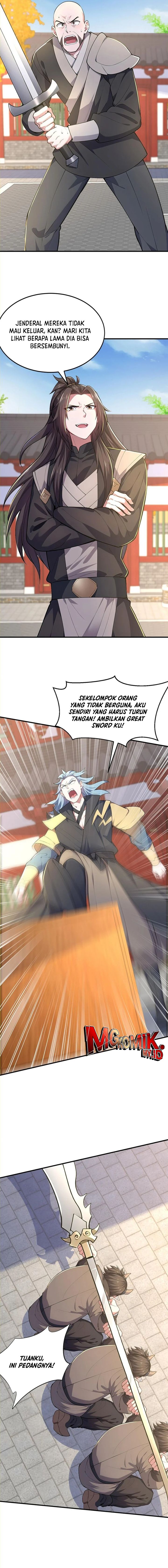 I Get Stronger Just by Lying Down While My Apprentice Cultivates Chapter 50 Bahasa Indonesia