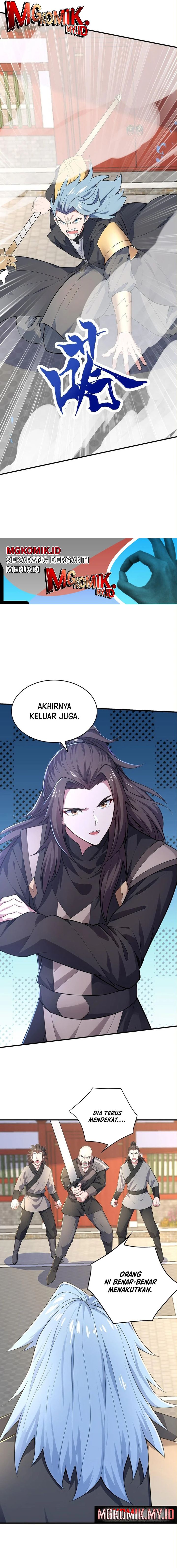 I Get Stronger Just by Lying Down While My Apprentice Cultivates Chapter 50 Bahasa Indonesia