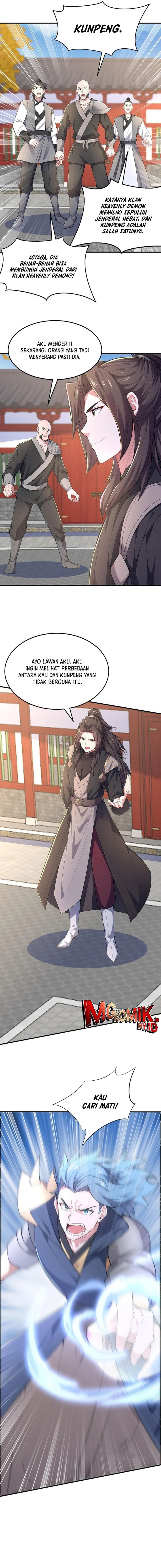 I Get Stronger Just by Lying Down While My Apprentice Cultivates Chapter 50 Bahasa Indonesia