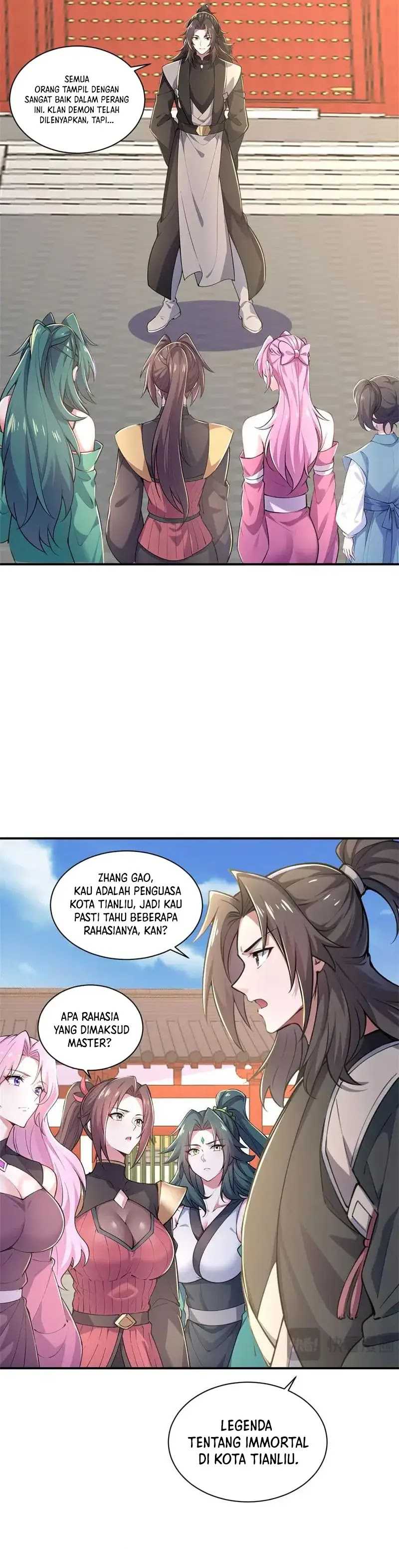 I Get Stronger Just by Lying Down While My Apprentice Cultivates chapter 57
