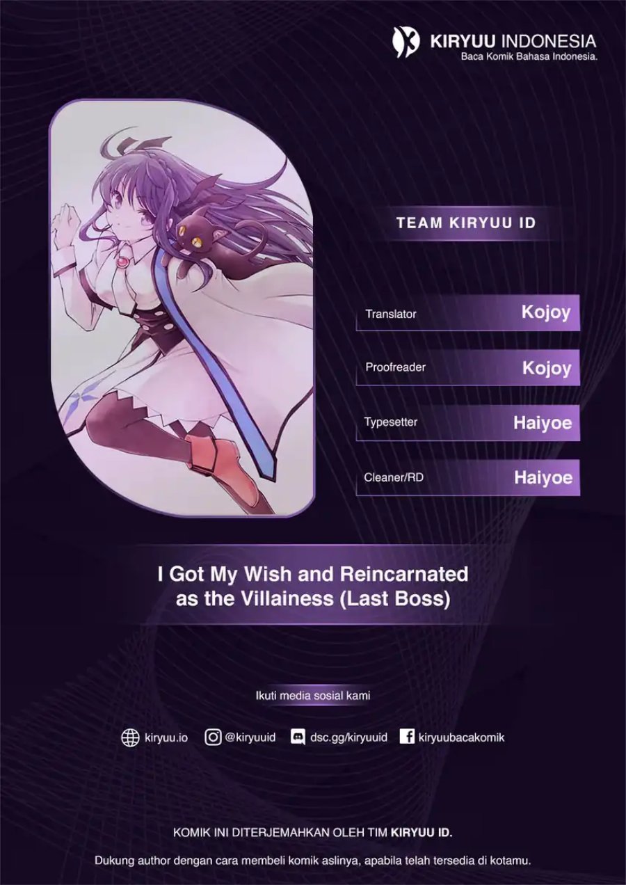 I Got My Wish and Reincarnated as the Villainess (Last Boss)! chapter 10