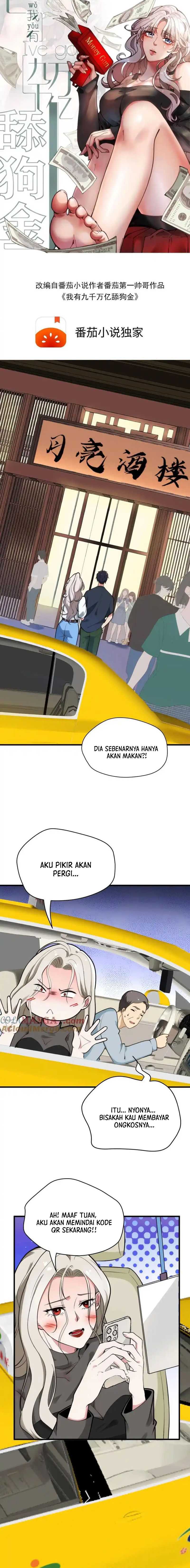 I Have 90 Billion Licking Gold Chapter 121 Bahasa Indonesia