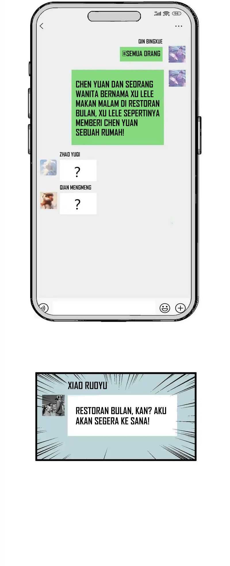 I Have 90 Billion Licking Gold Chapter 121 Bahasa Indonesia