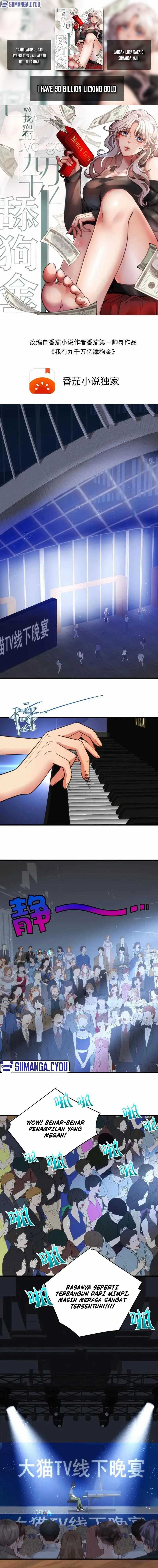 I Have 90 Billion Licking Gold Chapter 182 Bahasa Indonesia