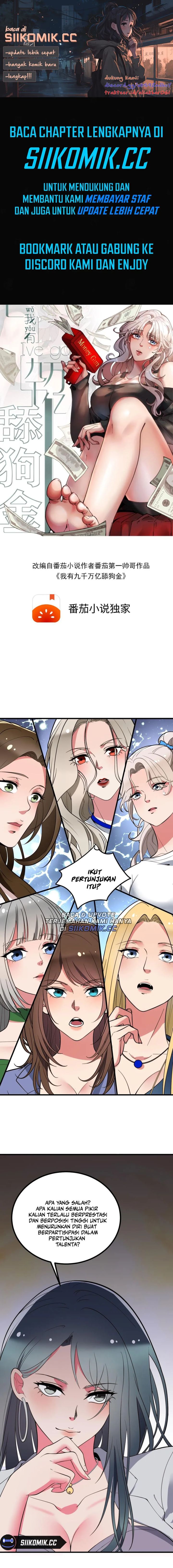 I Have 90 Billion Licking Gold Chapter 445 Bahasa Indonesia