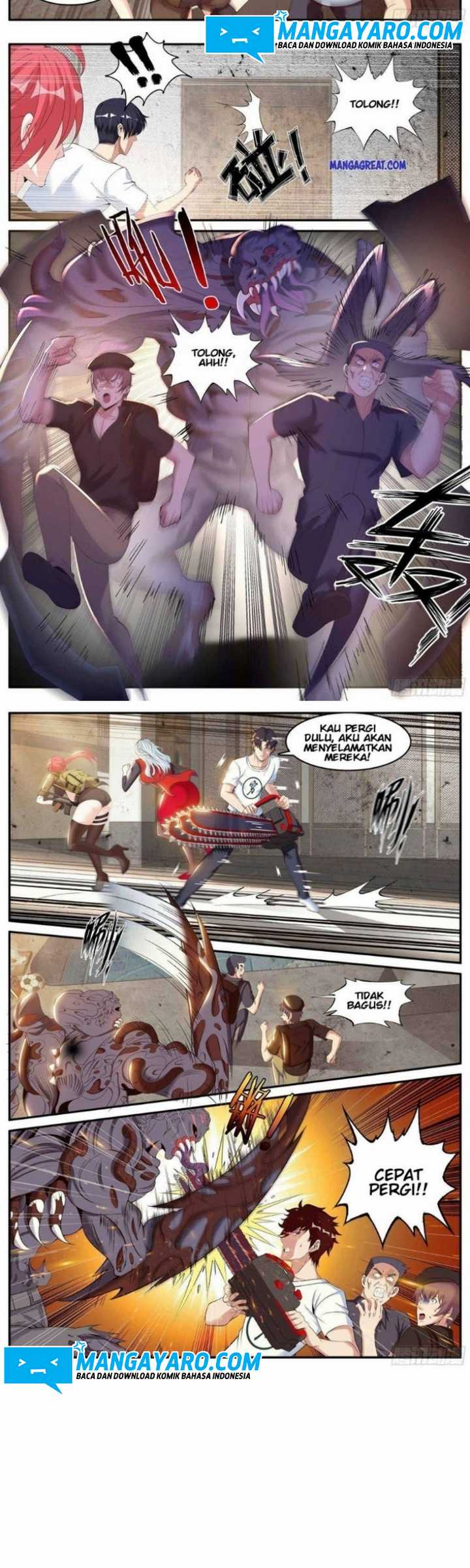 I Have An Apocalyptic Dungeon Chapter 25 Bahasa Indonesia