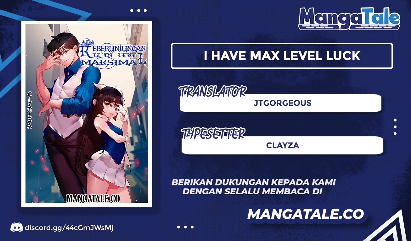 I Have Max Level Luck Chapter 33 Bahasa Indonesia