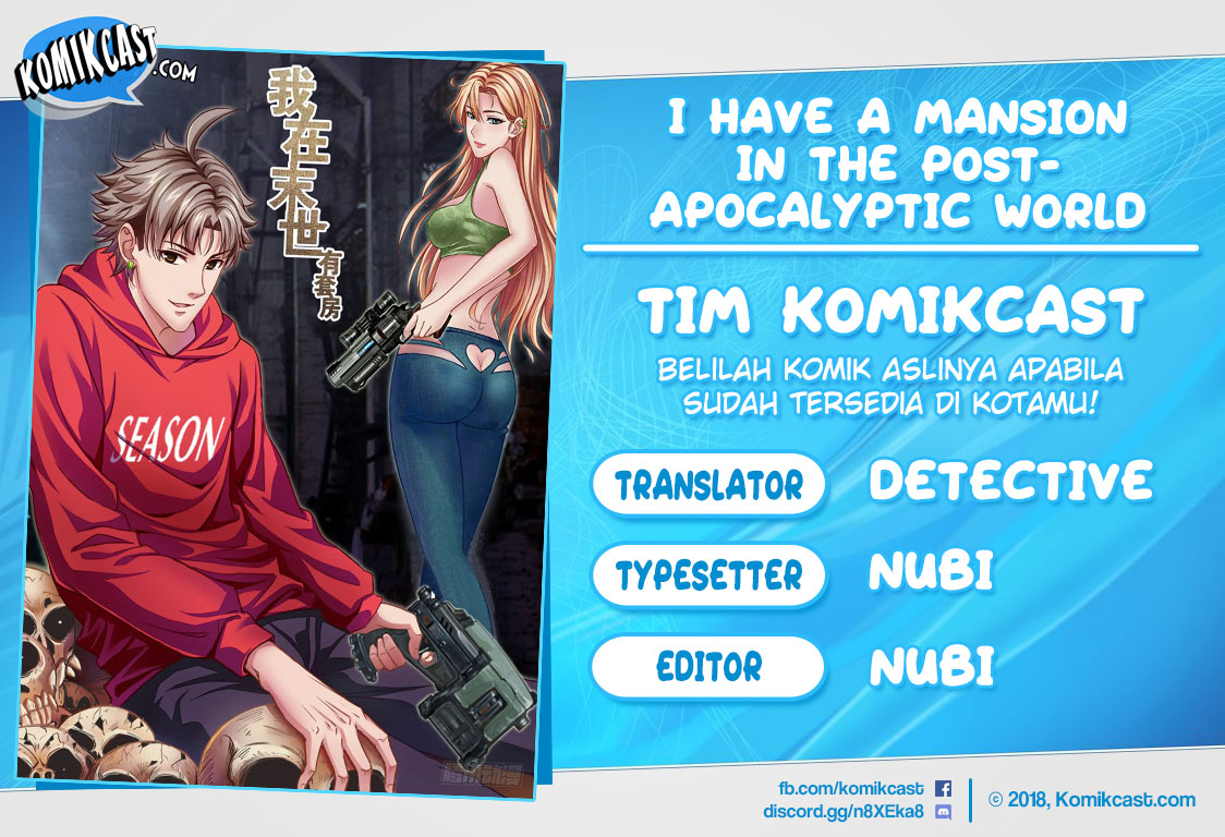 I Have a Mansion In The Post-Apocalyptic World Chapter 01 Bahasa Indonesia