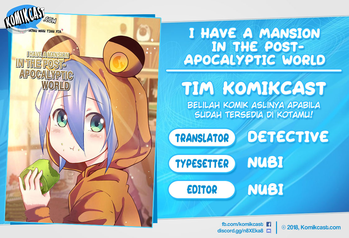 I Have a Mansion In The Post-Apocalyptic World Chapter 35 Bahasa Indonesia