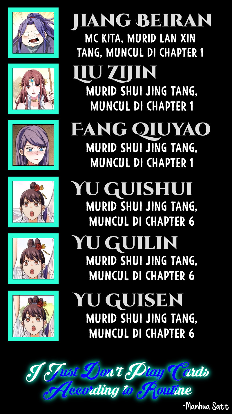 I Just Don’t Play the Card According to the Routine chapter 32