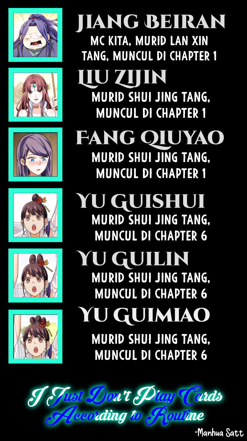 I Just Don’t Play the Card According to the Routine chapter 43