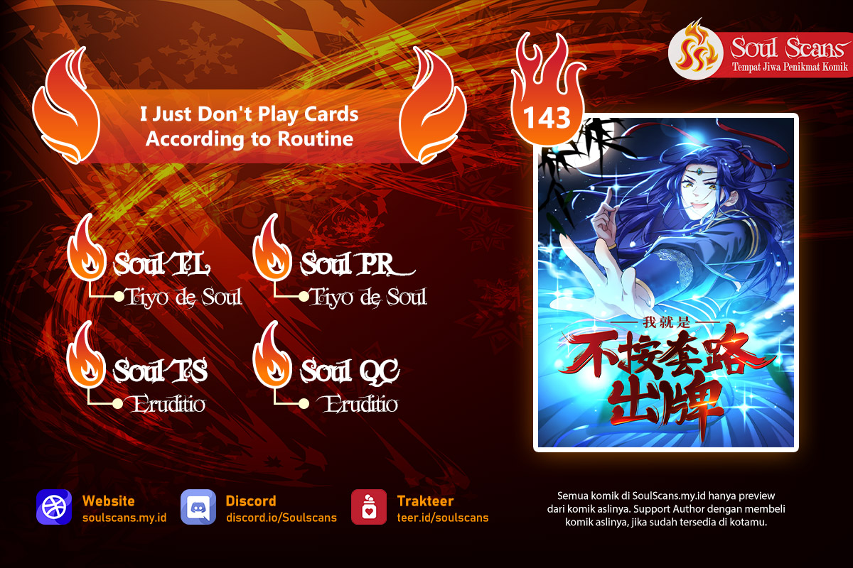 Dilarang COPAS - situs resmi www.mangacanblog.com - Komik i just dont play the card according to the routine 143 - chapter 143 144 Indonesia i just dont play the card according to the routine 143 - chapter 143 Terbaru 0|Baca Manga Komik Indonesia|Mangacan