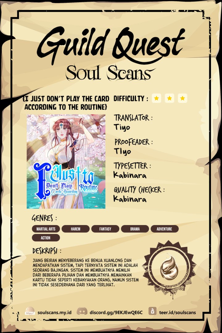 I Just Don’t Play the Card According to the Routine chapter 157