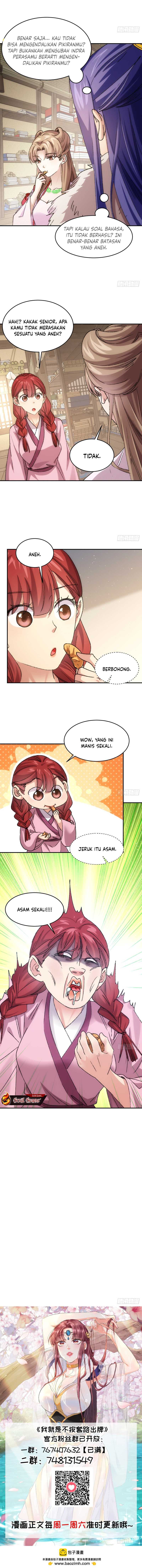I Just Don’t Play the Card According to the Routine Chapter 169 Bahasa Indonesia