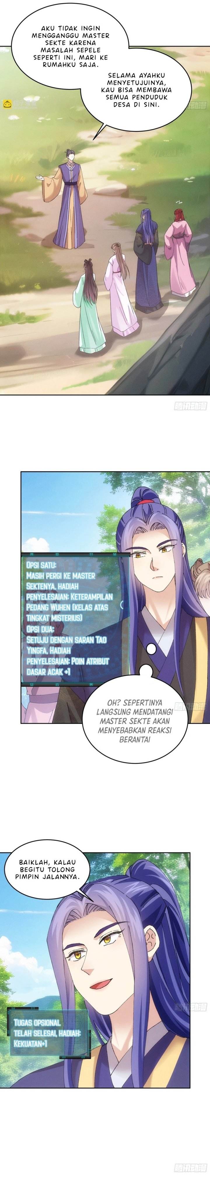 I Just Don’t Play the Card According to the Routine Chapter 180 Bahasa Indonesia