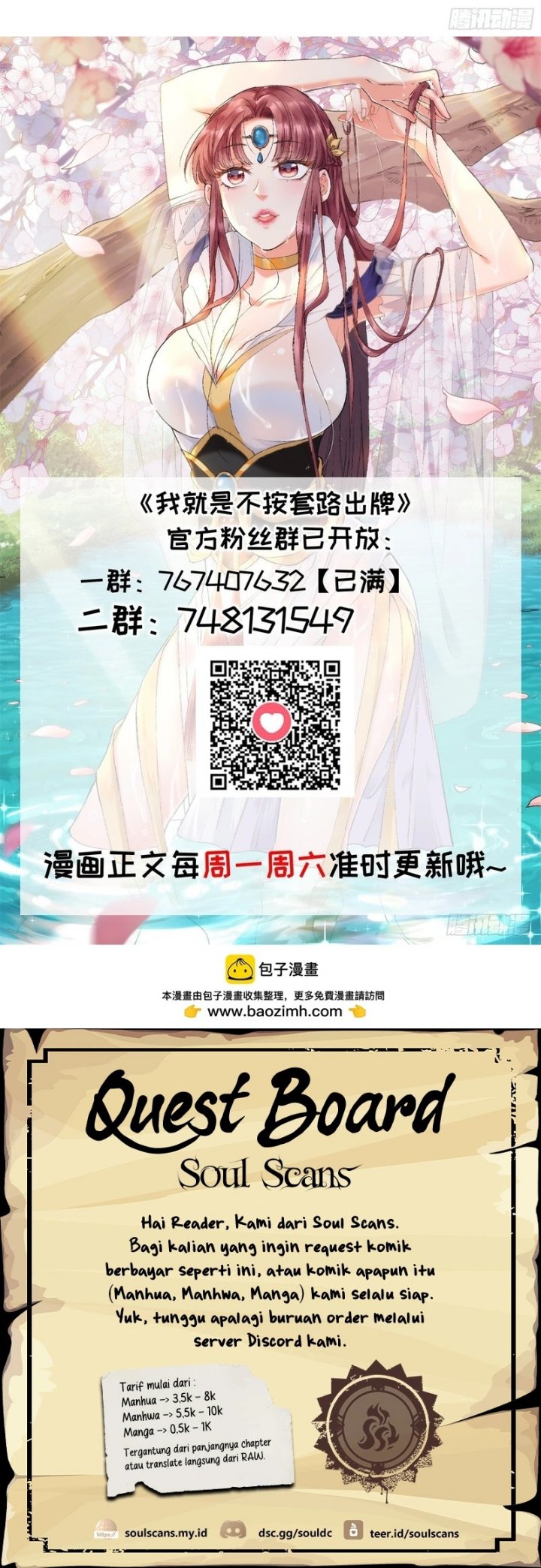 I Just Don’t Play the Card According to the Routine Chapter 180 Bahasa Indonesia