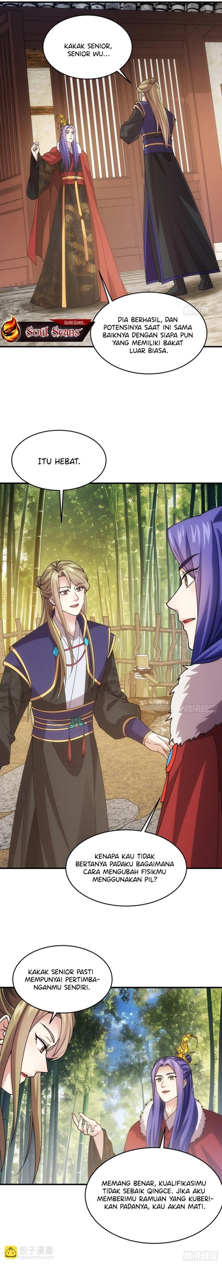 I Just Don’t Play the Card According to the Routine Chapter 191 Bahasa Indonesia