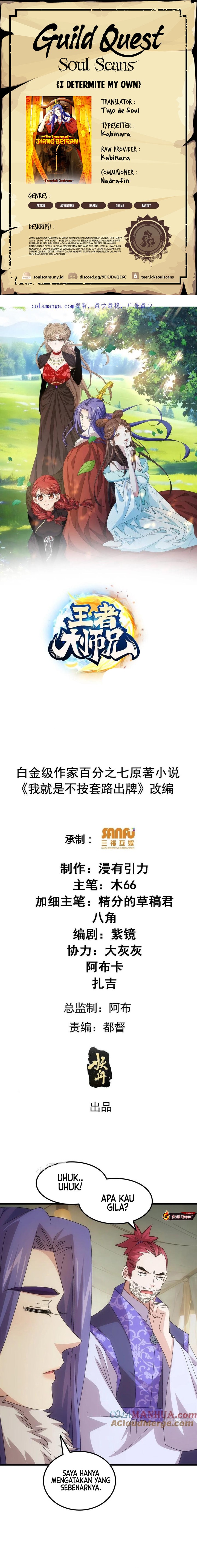 I Just Don’t Play the Card According to the Routine Chapter 235 Bahasa Indonesia