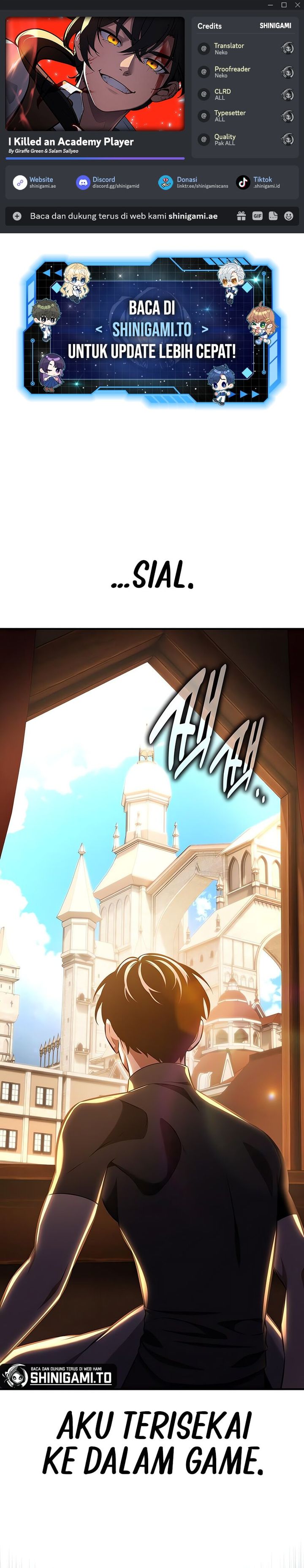 I Killed An Academy Player Chapter 100 Bahasa Indonesia