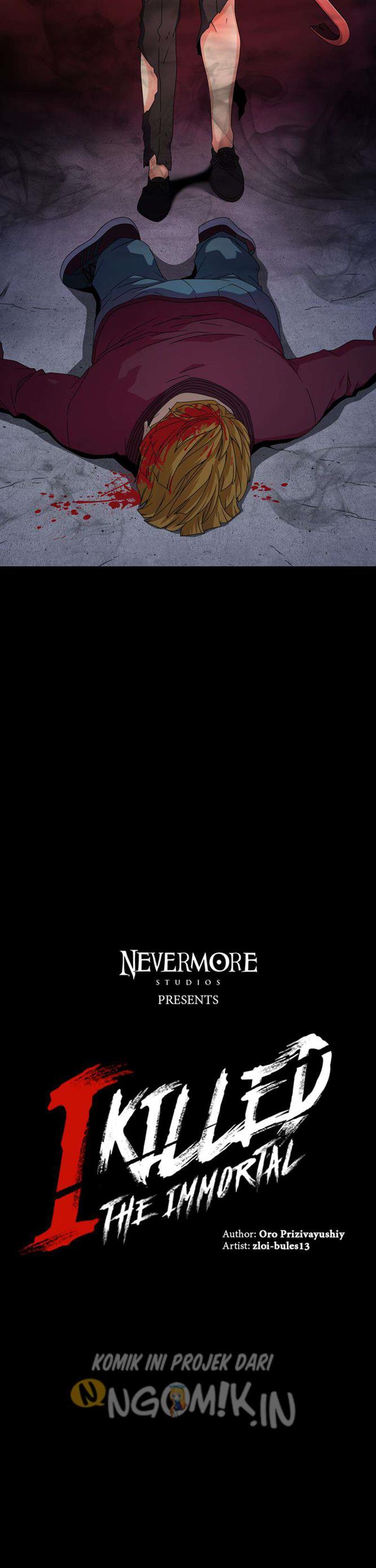 I Killed the Immortal chapter 3