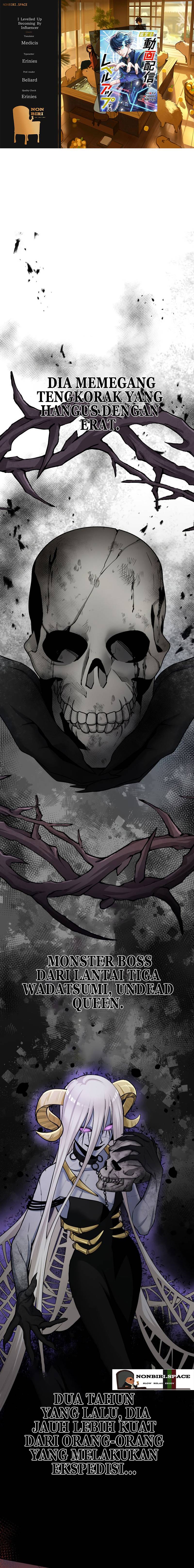 I Levelled Up by Becoming an Influencer Chapter 44 Bahasa Indonesia