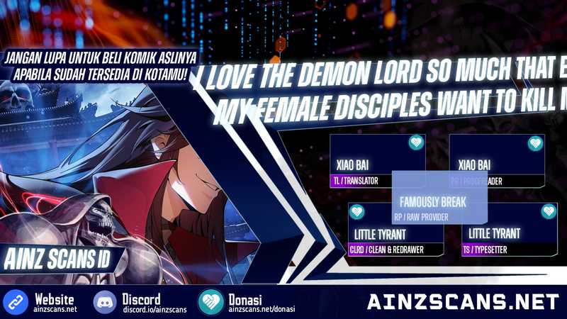 I Love the Demon Lord So Much That Even My Female Disciples Want to Kill Me chapter 14