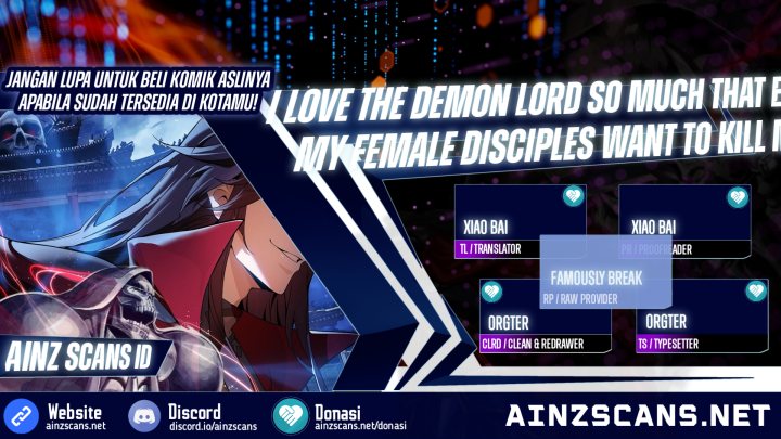 I Love the Demon Lord So Much That Even My Female Disciples Want to Kill Me chapter 18