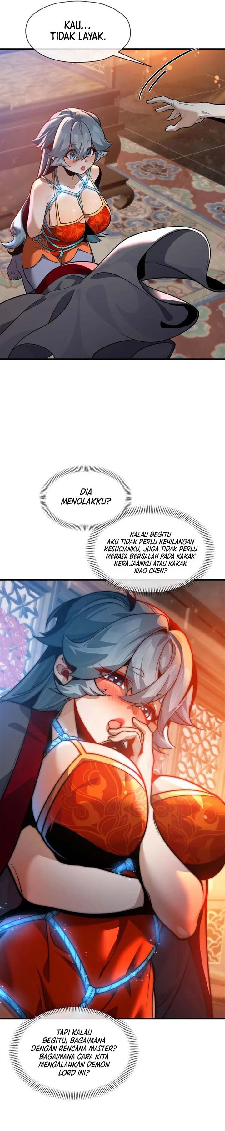 I Love the Demon Lord So Much That Even My Female Disciples Want to Kill Me Chapter 77 Bahasa Indonesia