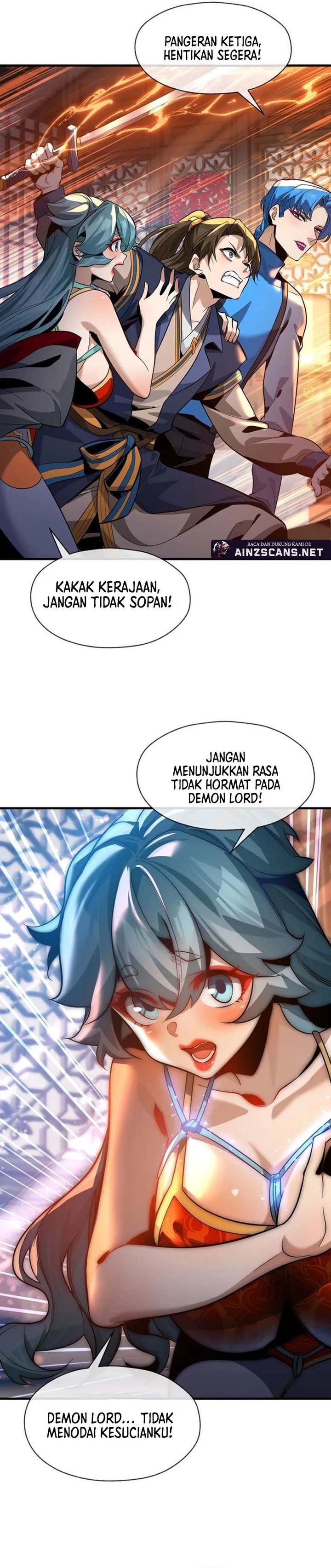 I Love the Demon Lord So Much That Even My Female Disciples Want to Kill Me Chapter 77 Bahasa Indonesia