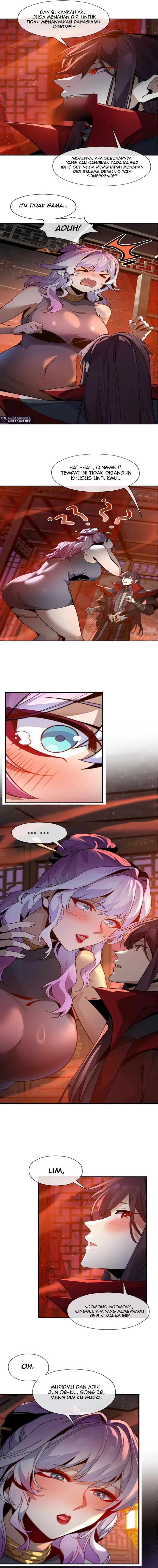 I Love the Demon Lord So Much That Even My Female Disciples Want to Kill Me Chapter 95 Bahasa Indonesia