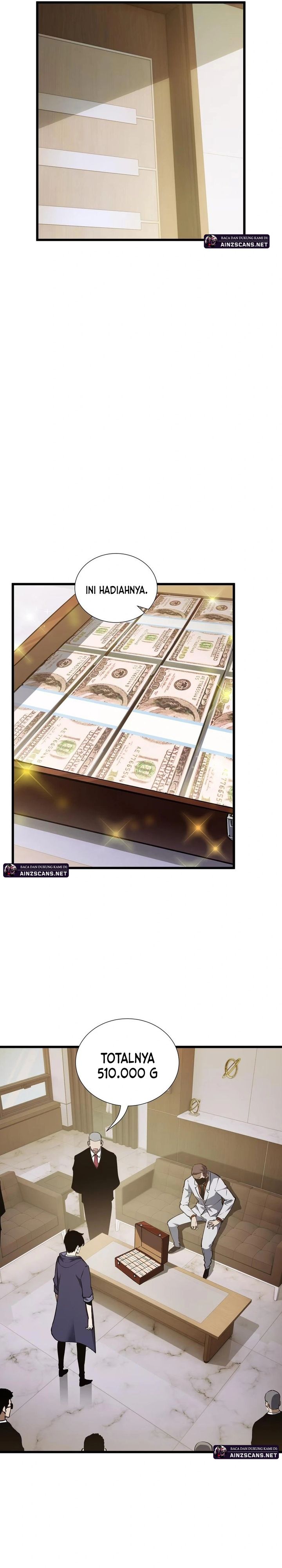 I Owe A Billion Dollars And I am Forced to Become A Worker For An Evil God Chapter 10 Bahasa Indonesia