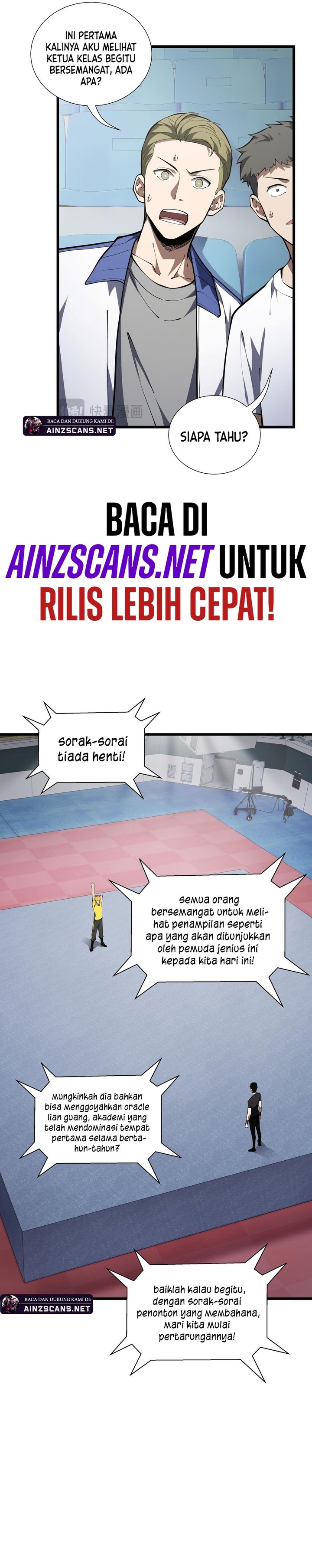 I Owe A Billion Dollars And I am Forced to Become A Worker For An Evil God Chapter 15 Bahasa Indonesia