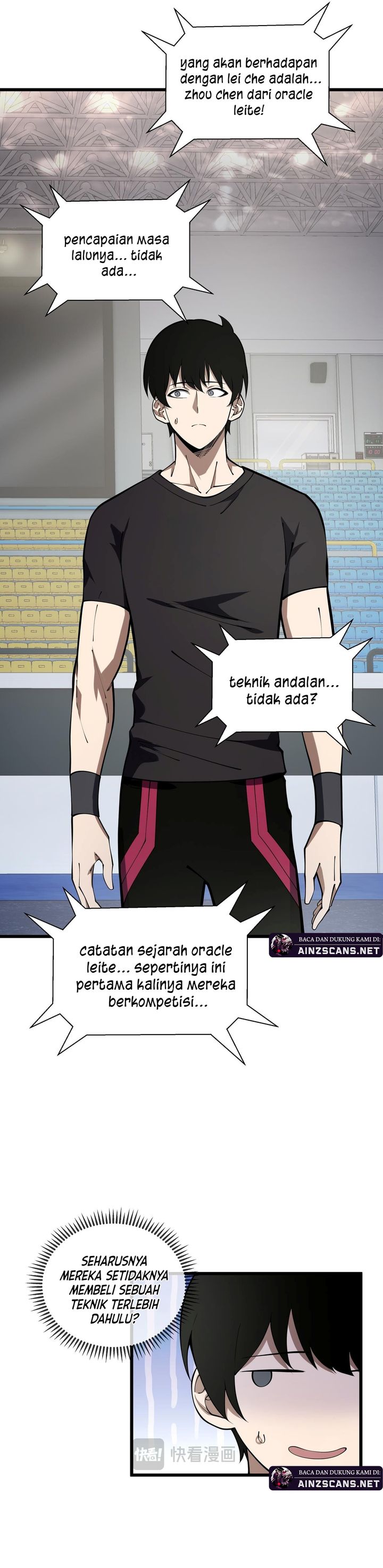 I Owe A Billion Dollars And I am Forced to Become A Worker For An Evil God Chapter 15 Bahasa Indonesia