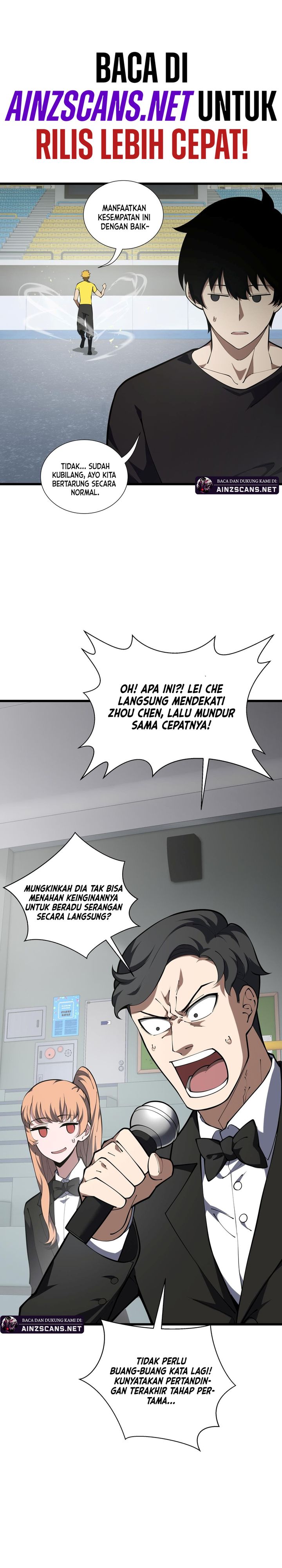 I Owe A Billion Dollars And I am Forced to Become A Worker For An Evil God Chapter 15 Bahasa Indonesia
