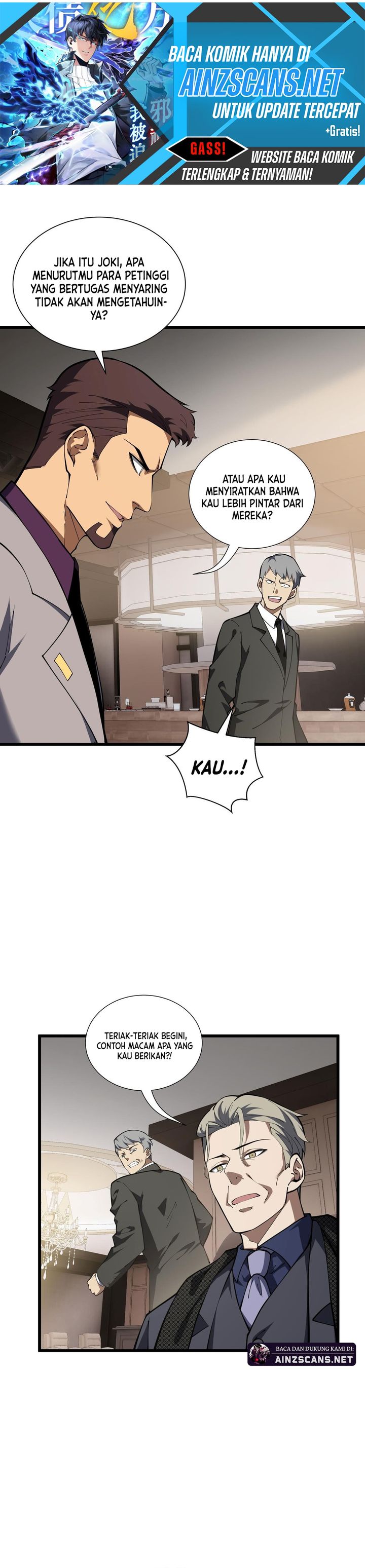 I Owe A Billion Dollars And I am Forced to Become A Worker For An Evil God Chapter 15 Bahasa Indonesia