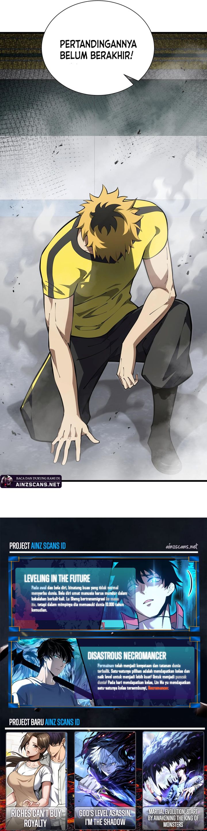 I Owe A Billion Dollars And I am Forced to Become A Worker For An Evil God Chapter 15 Bahasa Indonesia