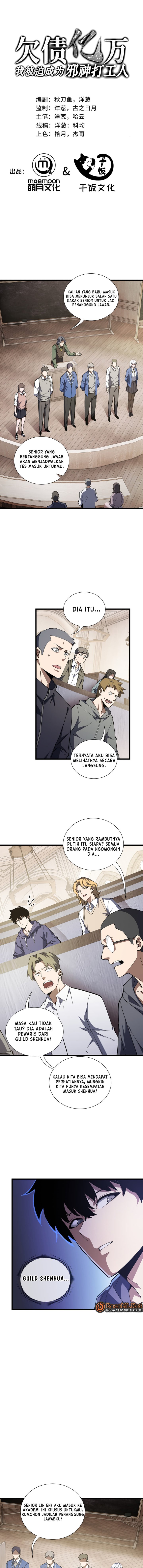 I Owe A Billion Dollars And I am Forced to Become A Worker For An Evil God chapter 23