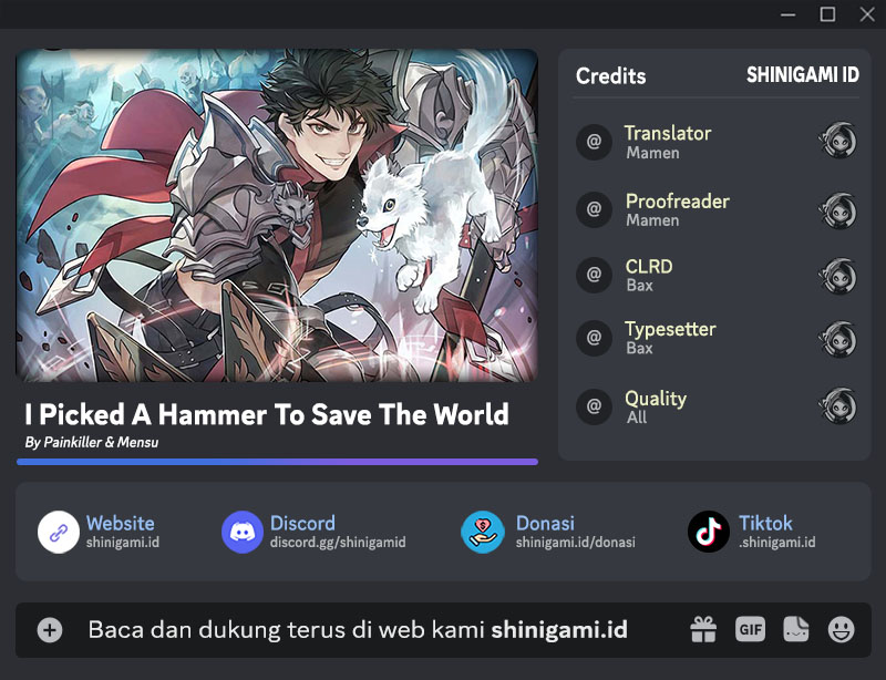 I Picked A Hammer To Save The World chapter 41