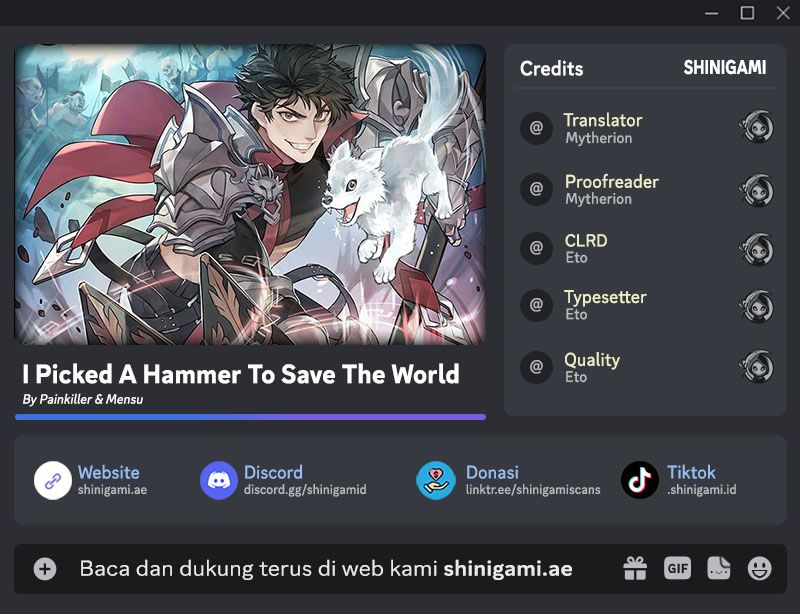I Picked A Hammer To Save The World chapter 62