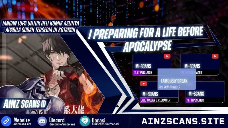 I Preparing For A Life Before Apocalypse chapter 34