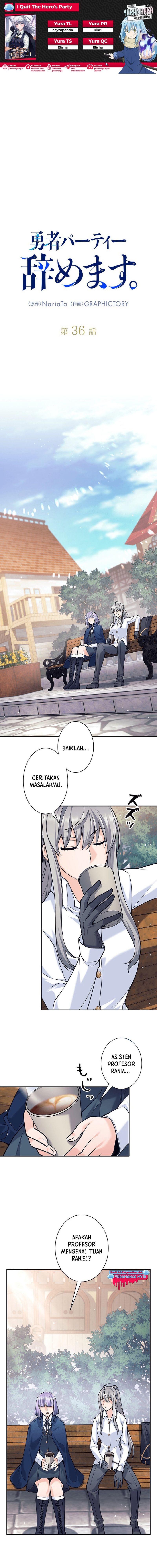 I Quit The Heros Party Chapter 36 Bahasa Indonesia