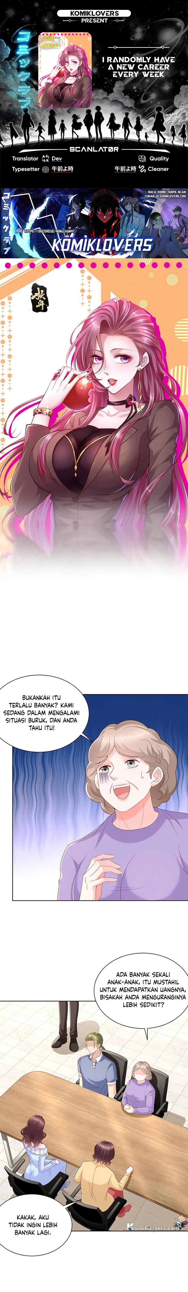 I Randomly Have A New Career Every Week Chapter 353 Bahasa Indonesia