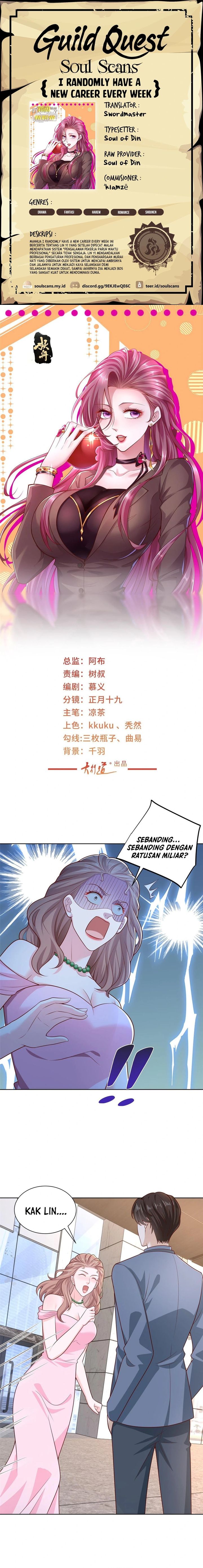 I Randomly Have A New Career Every Week Chapter 435 Bahasa Indonesia