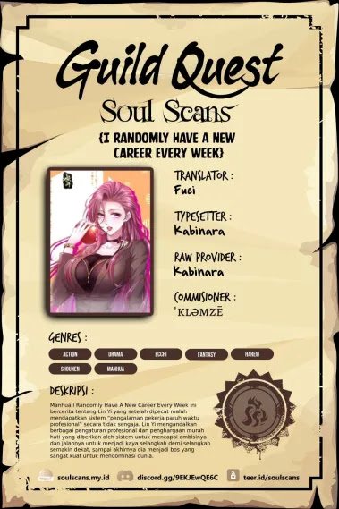 I Randomly Have A New Career Every Week Chapter 454 Bahasa Indonesia