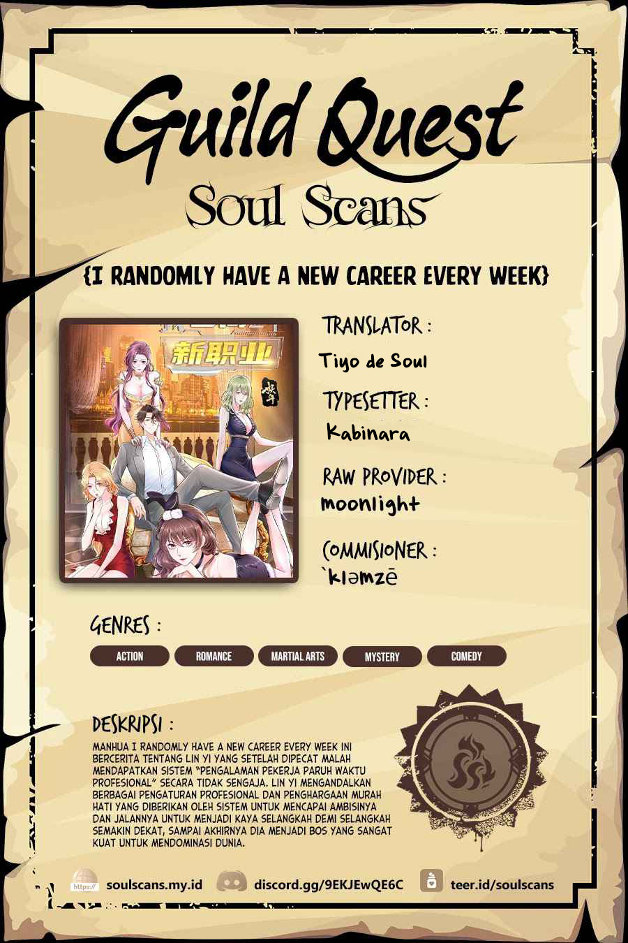 I Randomly Have A New Career Every Week Chapter 467 Bahasa Indonesia