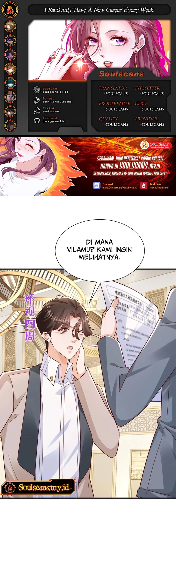I Randomly Have A New Career Every Week Chapter 680 Bahasa Indonesia