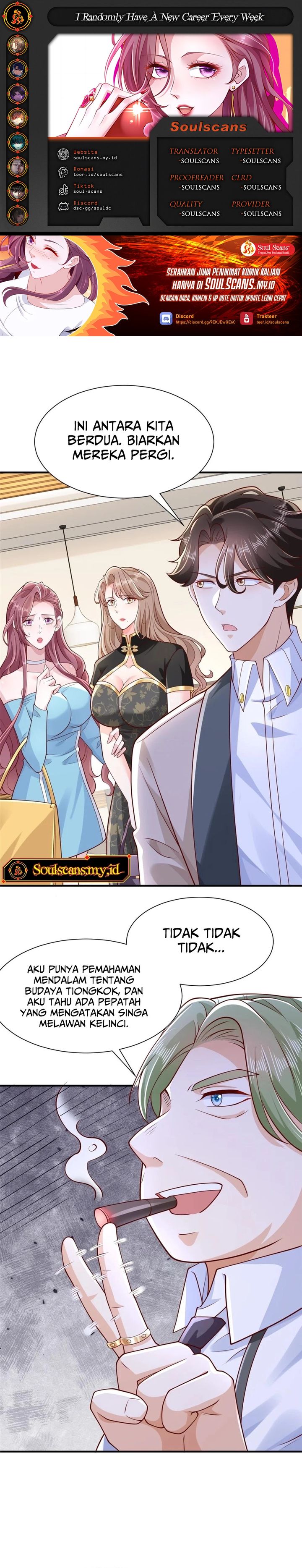 I Randomly Have A New Career Every Week Chapter 700 Bahasa Indonesia