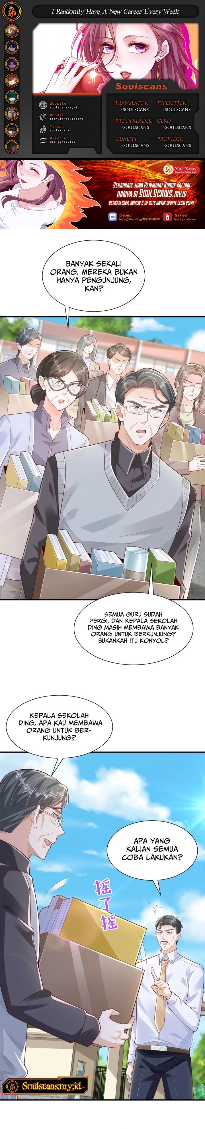 I Randomly Have A New Career Every Week Chapter 733 Bahasa Indonesia