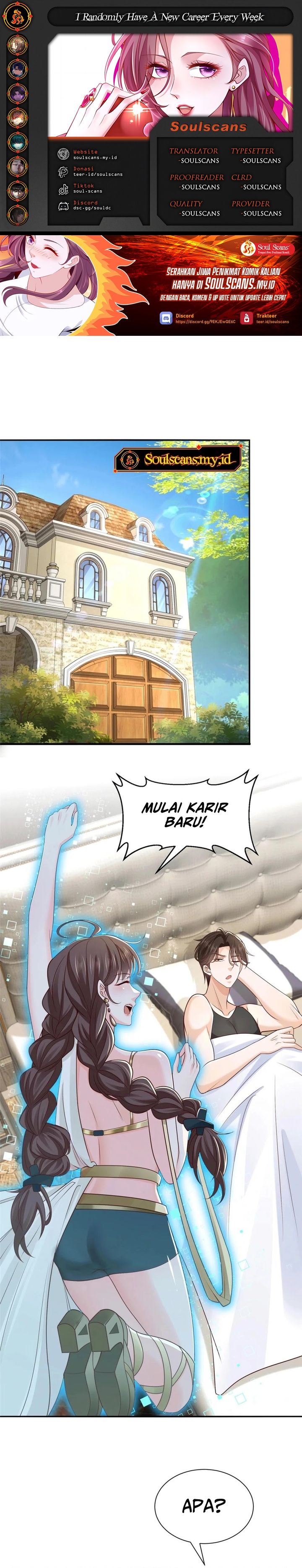 I Randomly Have A New Career Every Week Chapter 745 Bahasa Indonesia